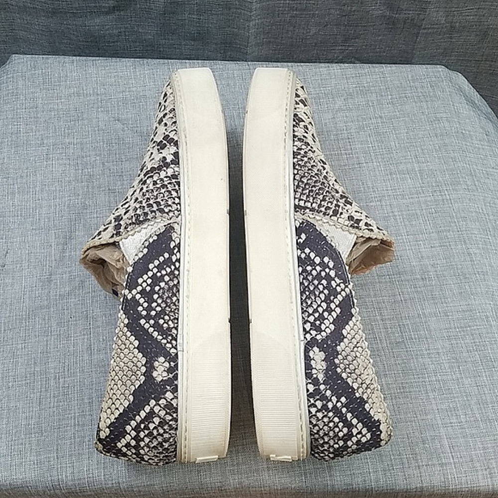 Stuart Weitzman Nuggets Snake Print Slip-On Sneak… - image 6